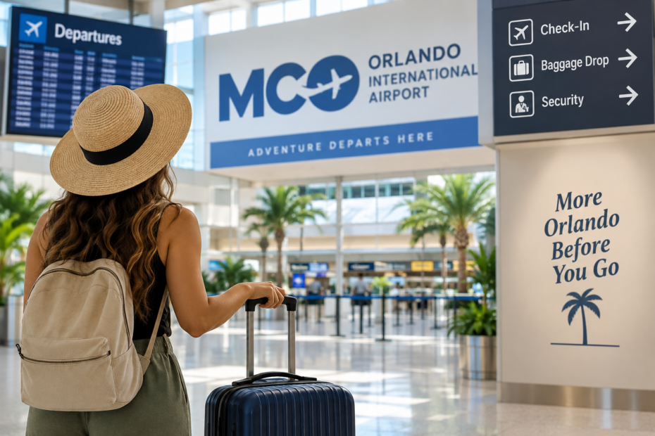 departing orlando florida mco airport bagzee luggage free