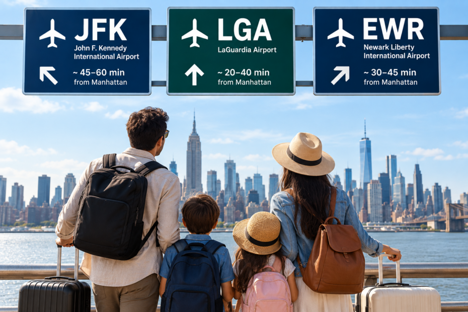 nyc airports which is easiest to go to bagzee luggage free travel